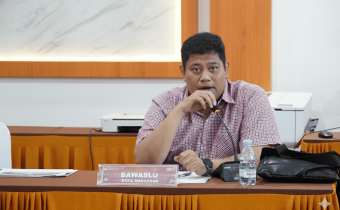 Ketua Bawaslu Kota Makassar, Dr. Dede Arwinsyah. SH.,MH