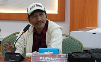 Koordinator Divisi Pencegahan dan Partisipasi Masyarakat Bawaslu Kota Makassar, Risal Suaib, S.IP