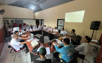 Bawaslu Kota Makassar melaksanakan rapat penguatan kinerja kelembagaan berdasarkan Indikator Kinerja Utama (IKU) Tahun 2026